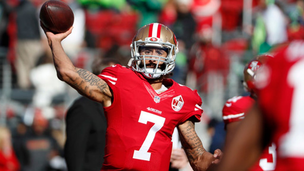 Column: Don't expect to see Kaepernick on an NFL field soon